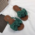 thumbnail image 2 of Summer Daily Flip-Flops Leisure Beach Bow Womens Flat Slippers, 2 of 9