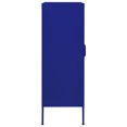 thumbnail image 3 of vidaXL Armoire de Rangement Bleu Marine 80x35x101,5 cm Acier, 3 of 5