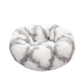 thumbnail image 1 of Honganda Couverture pour Animaux de Compagnie Lit Douillet Litière pour Chat en Peluche Ronde, 1 of 6