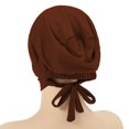 thumbnail image 4 of Chapeau de Tête Décontracté Uni pour Femmes, Casquette, Couvre-Chef, Enveloppe, Couvre-Chef, Turban Musulman, 4 of 4