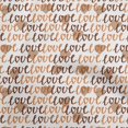 thumbnail image 1 of oneOone Polyester Spandex Rust Brown Fabric Valentine Love Heart Sewing Craft Projects Fabric Prints By Yard 56 Inch Wide, 1 of 4