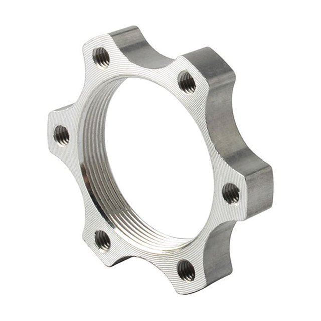 44mm/48mm Threaded Strong Toughness Hub Disk Conversion Seat Disc Brake Rotor Adapter Aluminum Alloy Road Bicycle Accessories 44MM