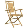 thumbnail image 5 of vidaXL Ensemble Bistro 3 Pcs Bambou, 5 of 5