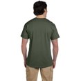 thumbnail image 2 of Fruit Of The Loom T-Shirt à Col Rond à Manches Courtes en Coton HD pour Hommes, 2TG, Vert Militaire, 2 of 3