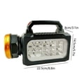 thumbnail image 3 of Penkiiy (15 Lamps) Solar Flashlight,Multifunctional Flashlight Solar Flashlight,Flashlight Cell Phone Charger,USB Charging,Suitable for Home,Fishing,Outdoor Camping, 3 of 8