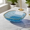 thumbnail image 1 of Transparent Square Plastic Snack Dish Fruit Plate Candy Nut Bowl Home Hotel Dining Tableware 1-Piece, 1 of 6