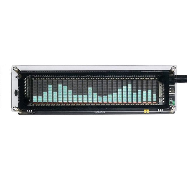 Bgsha AK2515 Analyseur de Spectre Audio Compteur de Niveau de Son VFD Compteur VU Affichage d'Écran