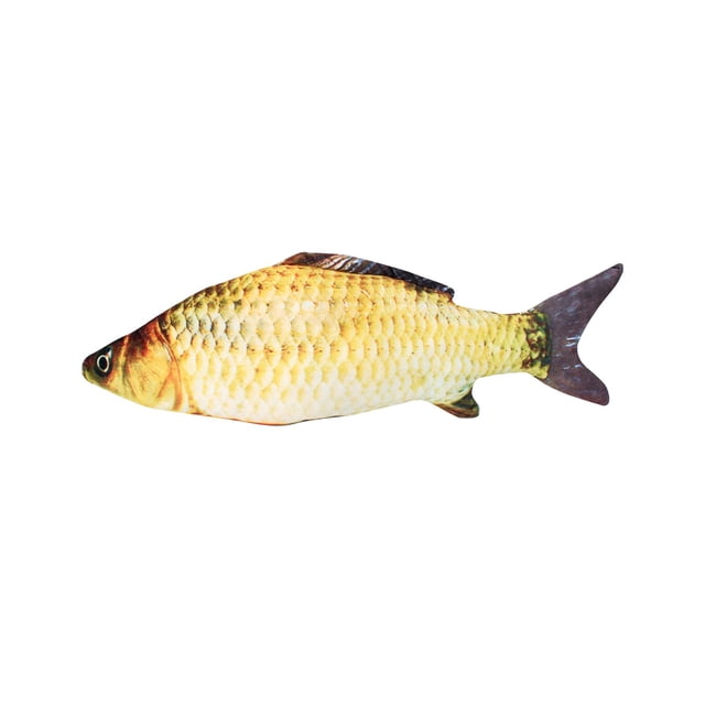 Milaget Hugging Pillows Doll Adorable Decorative Multipurpose Simulation crucian carp 60cm