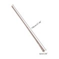 thumbnail image 4 of INSPIRE CHIC Men's Self-Tied Solid Color Formal Slim Ties Light Brown, 4 of 5