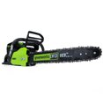 thumbnail image 2 of Greenworks PRO 80V Brushless 18-Inch Chainsaw, Battery and Charger Not Included - Tool Only, 2 of 9
