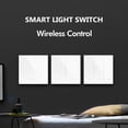 thumbnail image 4 of Yeacher Wireless Wi-Fi Smart Switch Light Switch Push Button ZigBee Switch Voice Control, Smart Life APP Control, Touch Control Compatible with Home Schedule, Timer, Countdown Needs Neutral Wire, 4 of 8