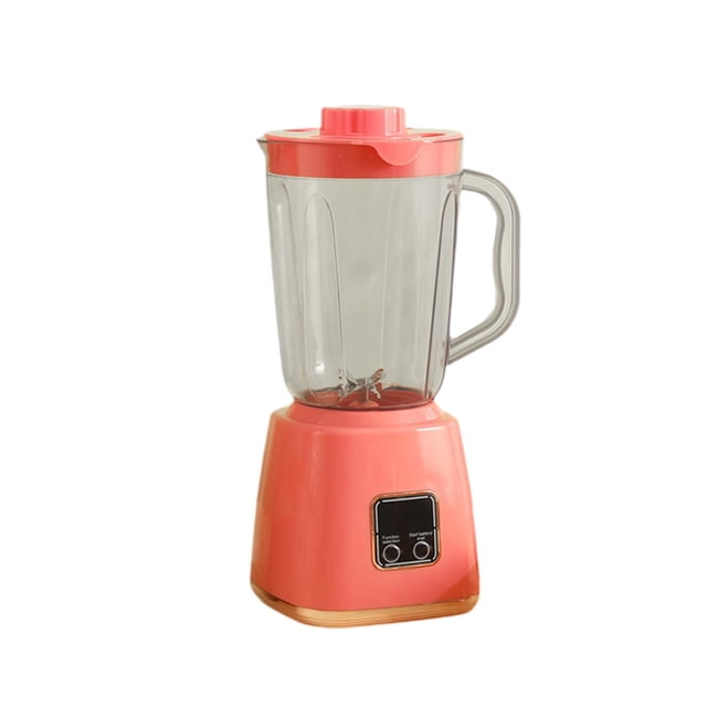 Luzkey Portable Blender Fruit Juicer Cup 7.4V Personal Countertop Blender Travel Mini Ice Crusher for Making Smoothies and Milkshake Pink