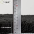 thumbnail image 2 of SUSUZI 5' x 7' Shaggy Area Rug, 2 Inch Thick Fluffy Plush Carpet with Non-Slip PVC Back, Soft Polypropylene Floor Rug for Bedroom Living Room Kids Room Home Décor, Black, 2 of 7