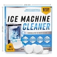 thumbnail image 3 of Ice Machine Cleaner Maker Descaler 24 Clean Tablets Compatible With Opal GE Profile Scale Remover For Countertop Ice Makers, 3 of 8