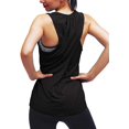 thumbnail image 1 of Workout Yoga Tank Tops for Women Loose Fit Plus Flowy Active Racerback Tank Gym Muscle Sleeveless, 1 of 4