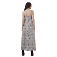 thumbnail image 4 of Moomaya Tenue d'Été pour Femmes en Rayonne Imprimée Partout Robes de Soirée Grande Taille, 4 of 4