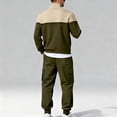 thumbnail image 4 of Mens Long Sleeve, Casual Tracksuit with Hood and Elastic Waist, 4 of 8