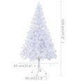 thumbnail image 4 of vidaXL Artificial Pre-lit Christmas Tree with Ball Set 120cm 230 Branches, 4 of 5