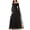 Black, variant on Tranfacy Women's Long Sleeve Maternity Dress,Maternity Dress for Photoshoot,Off The Shoulder Maternity Gown Long Sleeve Mesh Maxi Length Photoshoot Dress
