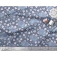 thumbnail image 2 of Soimoi Silk Fabric Cute Elephant Kids Print Sewing Fabric Yard 42 Inch Wide, 2 of 3