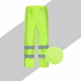 thumbnail image 1 of DPTALR Unisex Reflective Rain Pants With Waterproof Fabric For Warmth Wear Resistance Breathability Cycling Rain Pants, 1 of 3