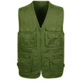 thumbnail image 1 of MYG Gilet de Photographie Multi-Poches pour Hommes, Pêche, Extérieur, 1 of 8