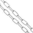 thumbnail image 1 of Unique Bargains 304 Stainless Steel Coil Chain, 4/25 Inch x 16.4 Ft, Metal Plain Link Chain, Rustproof Hardware Cable, 1 of 7