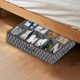 thumbnail image 1 of Under Bed Shoe Cabinet Storage Is Suitable For 24 Pairs Of Shoe Cabinets. Strong Under Bed Shoe Cabinet Storage Bedding Baby Storage Cubes Collapsible Storage Boxes with Zipper Container for Blankets, 1 of 3