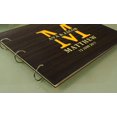 thumbnail image 3 of Custom Rustic Wedding Scrapbook Wood Engraved Name Bride & Groom Advice Guestbook, 3 of 6