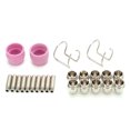 thumbnail image 2 of ANGGREK Kit Consommables Torche de Coupe Plasma Kit Consommables Électrode Torche de Coupe Pointe Bonne Durabilité Kit Consommables Torche pour Pièces de Réparation pour Mécanicien, 2 of 8