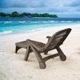thumbnail image 4 of Patiojoy Outdoor Chaise Lounge Chair 5-Position Folding Recliner for Beach Poolside Backyard Brown, 4 of 10