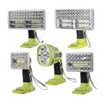 thumbnail image 2 of 3/5/8/9 Inch Cordless LED Tool Light For 18V Lithium Nickel Battery Outdoor Flashlight Spotlight Lamp Emergency Light ,Portable, 2 of 7