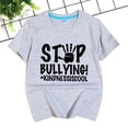 thumbnail image 2 of WEAIXIMIUNG T-Shirts pour Adolescentes 16-18 Filles Manches Courtes Col Rond T-Shirts Imprimés 6 Couleurs, 2 of 5