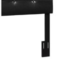 thumbnail image 3 of Townsend Full or Queen Upholstered Headboard in Black Fabric, 3 of 4