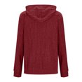thumbnail image 4 of Erwazi Cardigan Sweaters for Women Ribbed Knit Zip Up Hoodies Long Sleeve Tunic Tops Lightweight Cardigans Jackets, 4 of 6