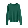 thumbnail image 5 of ManxiVoo Chandail à Capuche Tricoté à Manches Longues et Col Rond pour Femmes Automne Hiver Décontracté Taille TG Vert, 5 of 5