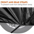 thumbnail image 3 of Car Cover Full Covers with Reflective Strip Sunscreen Protection Dustproof&Waterproof Cover Scratch-Resistant for 4X4/SUV Business Car, 3 of 7