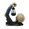 thumbnail image 4 of DPTALR Halloween Decorative Items Skull Lanterns Resin Handicrafts Home And Outdoor Decorative Items, 4 of 9