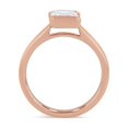 thumbnail image 2 of 0.50 Carat Excellent Radiant Cut Real Diamond Latest Design Solitaire Engagement Ring for Ladies Solid 14K Rose Gold Size 7.5, 2 of 6