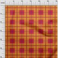 thumbnail image 2 of oneOone Cotton Flex Bright Red Fabric Madras Check Sewing Craft Projects Fabric Prints By Yard 40 Inch Wide, 2 of 4