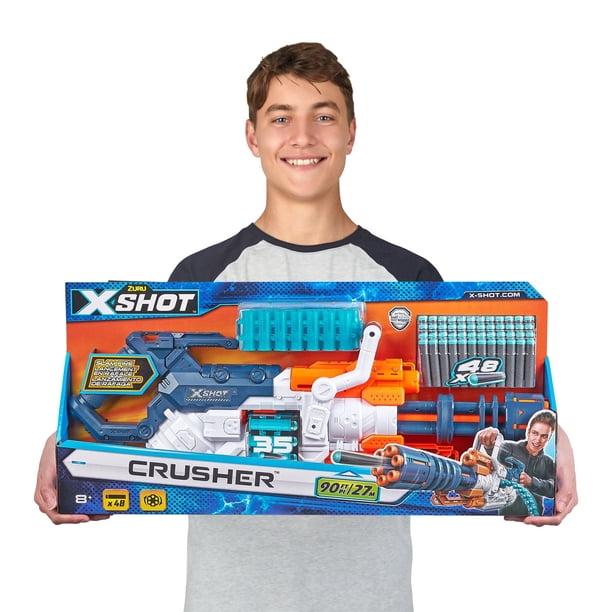SHARP SHOOTER ★オキュパイドジャパン セルロイドムーブ アルプス製 X-Shot Excel Crusher Foam Dart Blaster - Walmart.ca