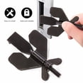 thumbnail image 3 of Vaidha Portable Door Lock Door Lock Home Security Door Locker Travel Lock Down Locks For Additional And Protion Door Lock Security Devices, 3 of 4