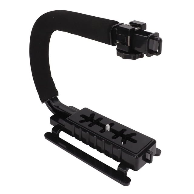 Poignée Stabilisatrice pour Vidéo, Support de Caméra Portable en Forme de U Universel pour Micro Films