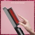 thumbnail image 5 of TYMO RING Hair Straightener and Volumizer - Hair Straightener Comb with Built-in Ceramic Heating Plate 20s Fast Heating & 5 Temp Settings & Anti-Scald Perfect for Professional Salon at Home, 5 of 5