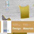 thumbnail image 3 of WRITWAA Porte-Cartes Mural de Visite Porte-Cartes de Temps Plastique Gris 1Ensemble, 3 of 8