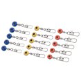 thumbnail image 1 of Uxcell 44/33/26LBS Load Capacity Fishing Line Sinker Slides 30 Pack, 1 of 5