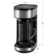 thumbnail image 3 of Chefman Machine à Café et Mousseur à Lait avec Tasse de 20 Onces et Filtre, 3 of 6