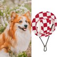 thumbnail image 4 of CBFFDC Adjustable Size Dog Hat Comfortable Dog Hat with Windproof Rope Breathable Visor Hat with Ear Holes Pet Accessories, 4 of 7