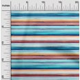 thumbnail image 2 of oneOone Rayon Teal Blue Fabric Abstracts Sewing Material Print Fabric By The Yard 56 Inch Wide, 2 of 5
