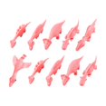 thumbnail image 4 of 10 Pieces Dinosaur Finger s Party Bag Fillers Flying Games for Carnival Pink, 4 of 9